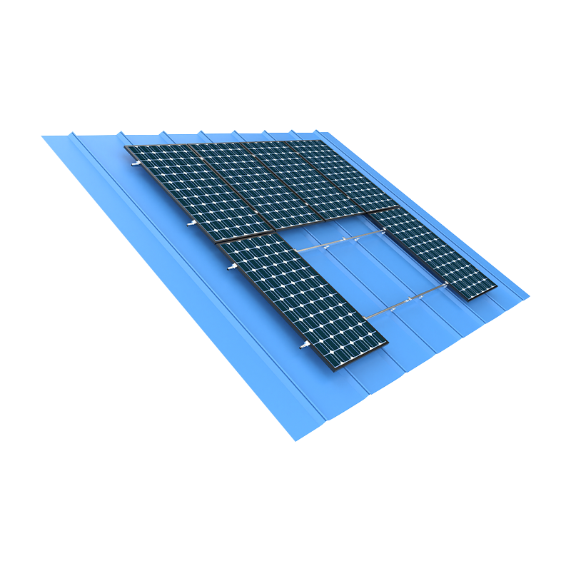 Mái kim loại gắn PV